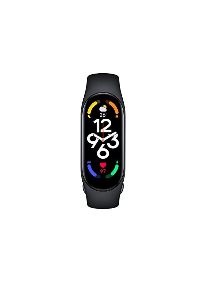 PROMASS - Mi Band 7 Activity Tracker High-Res 1.62" AMOLED Screen, Bluetooth 5.2, 120 Sports Modes, Optical Heart Rate & Blood Oxygen Sensor, 24HR Heart Rate & Sleep Monitor Smart Watch - Image 1