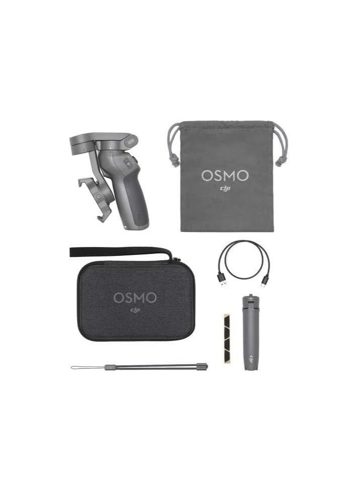 دي جي آي مثبت يدوي ثلاثي المحاور DJI Osmo Mobile 3 Combo للهواتف الذكية مع وظائف ذكية توفر لقطات ثابتة وسلسة (مجموعة Osmo Mobile 3)  - Image 4