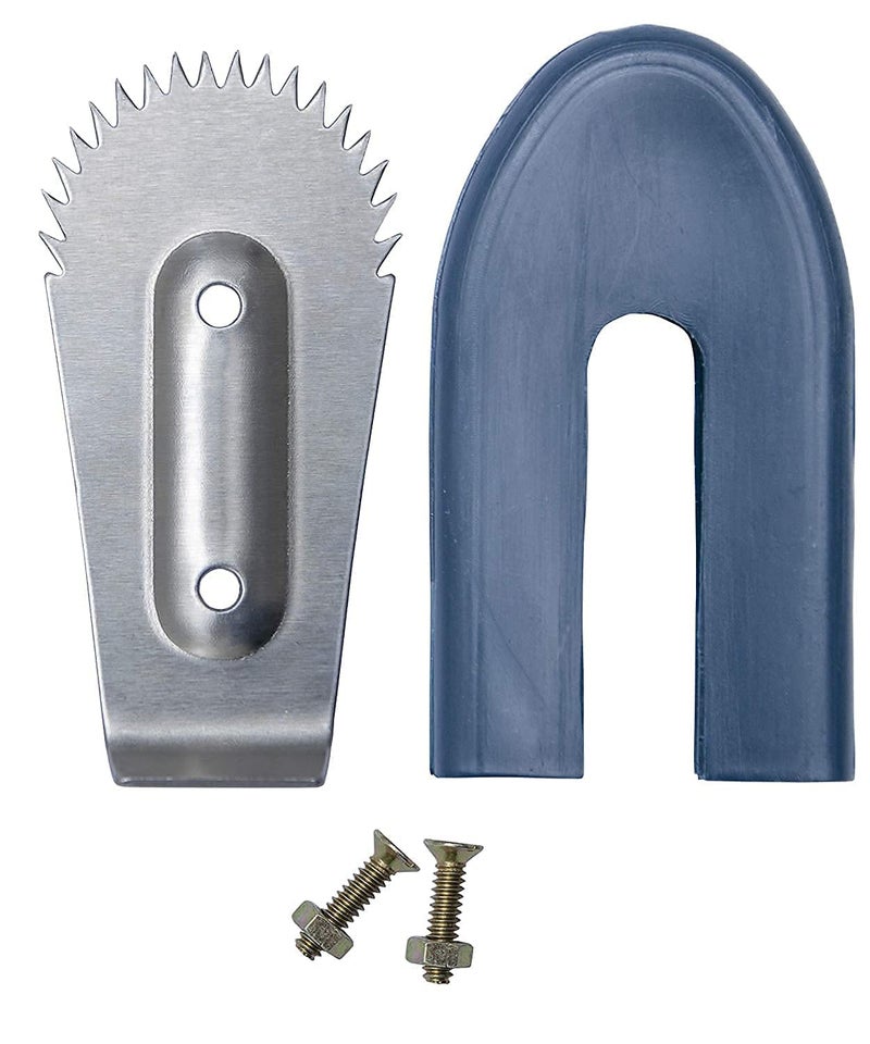 LJL Traders Stainless Steel Coconut Scraper Spare Blade/Chirava Naaku with Safety Cap and Screws - Image 1