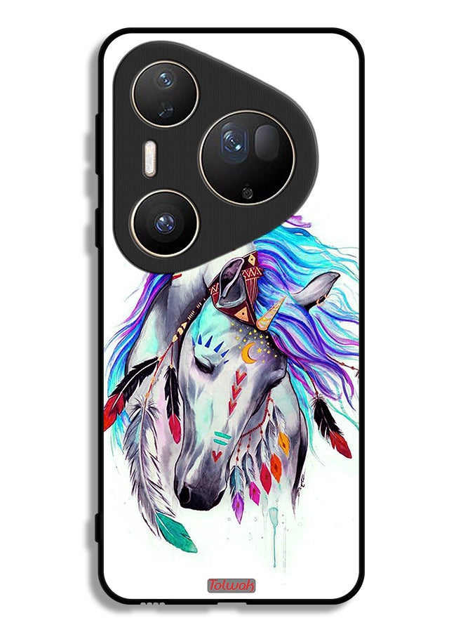Tolwak Huawei Pura 80 Ultra Protective Case Cover Horse - Image 1