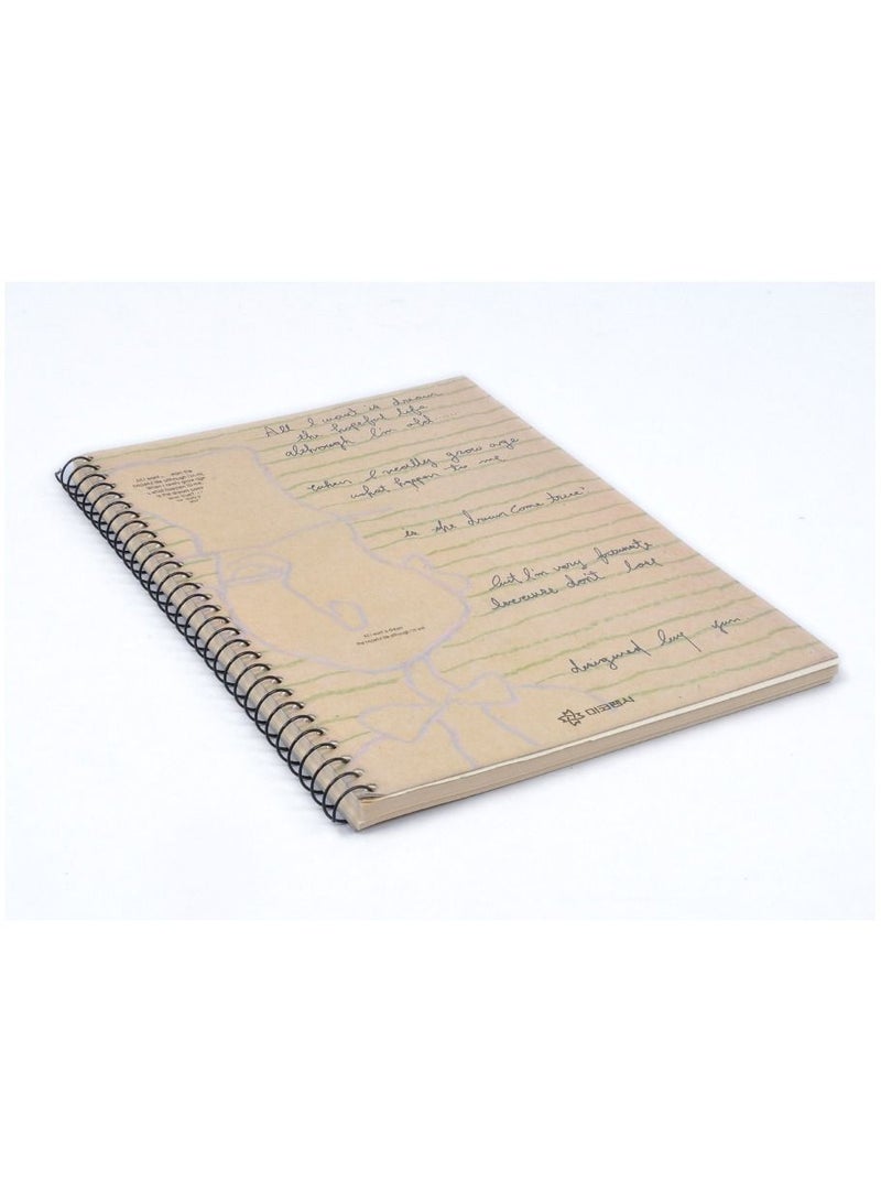 دفتر رسومات حرة وخطوط