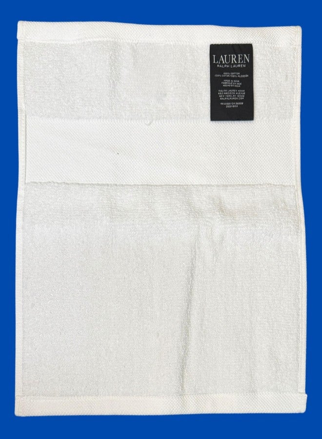 Lauren Ralph Lauren Westcott Washcloth Sailcloth White - Image 2