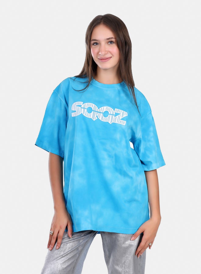 WHITE RABBIT Slip On Oversized Cotton T-Shirt  - Image 1