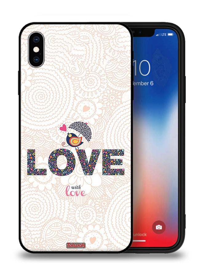Tolwak Apple iPhone XS Protective Case Love With Love - Image 1