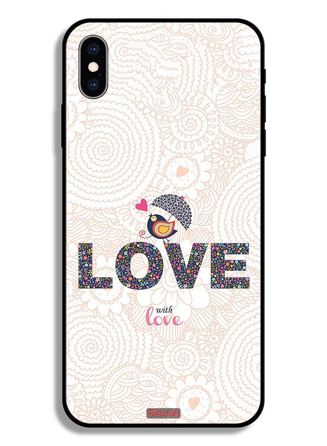 Tolwak Apple iPhone XS Protective Case Love With Love - Image 2