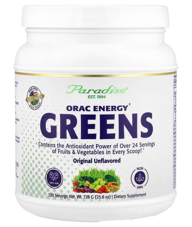 Paradise Herbs ORAC Energy® Greens Original Unflavored  25.6 oz (728 g)