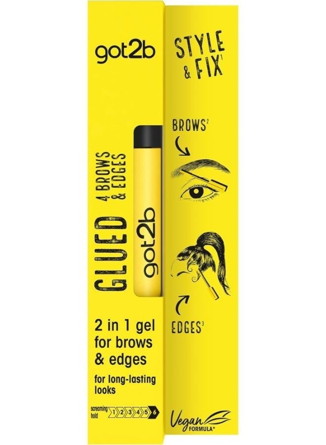 Got2b Glued For Brows And Edges 2 in 1 Wand Eyebrow Gel 16 ml - Image 2