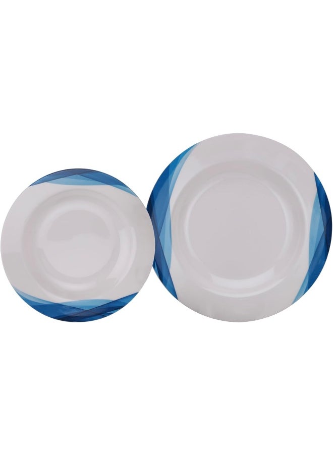 DELCASA - Delcasa DC2152 Melamine Ware Dinner 14-Pieces Set - Image 1