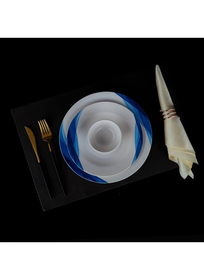 DELCASA - Delcasa DC2152 Melamine Ware Dinner 14-Pieces Set - Image 1