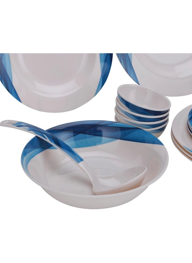 DELCASA - Delcasa DC2152 Melamine Ware Dinner 14-Pieces Set - Image 1