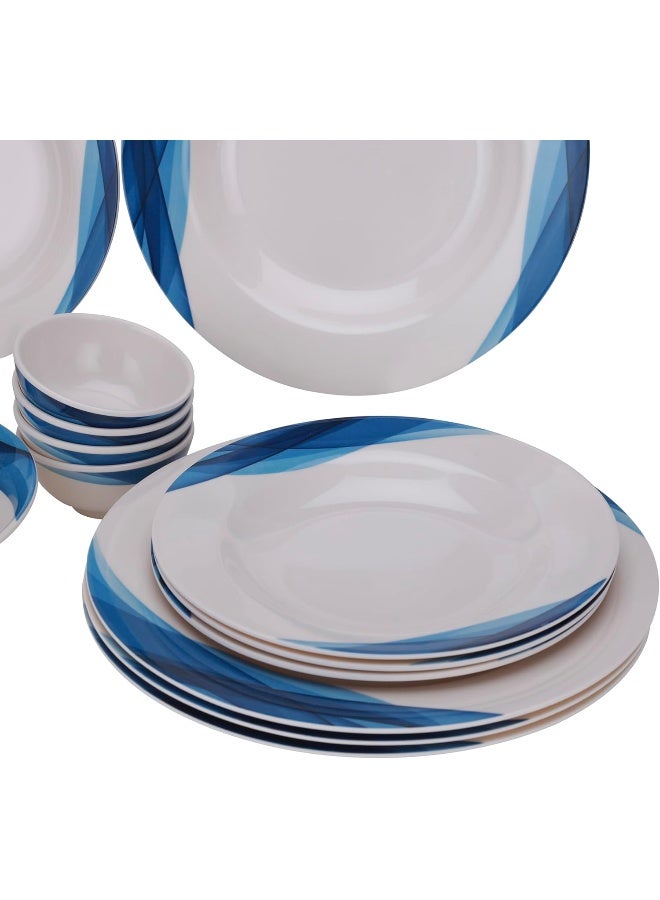 ديلكاسا طقم عشاء ديلكاسا ميلامين 14 قطعة DC2152 - Image 5