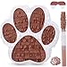 Lewtemi Small Dog Paw Piata Puppy Birthday Party Supplies Animal Themed Birthday Piata with Blindfold Bat Confetti for Pet Cow Themed Party Baby Shower Decorations FavorsCoffee - Image 3