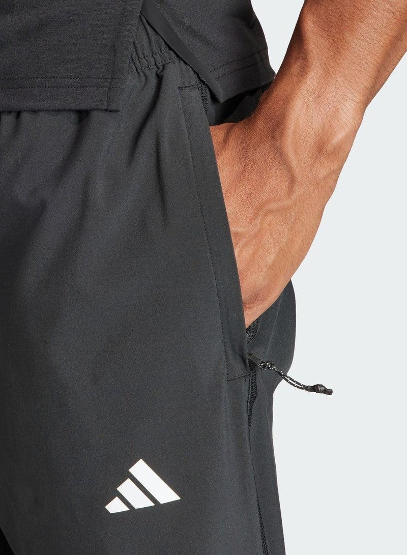 اديداس بنطلون رجالي أسود منسوج - Image 3