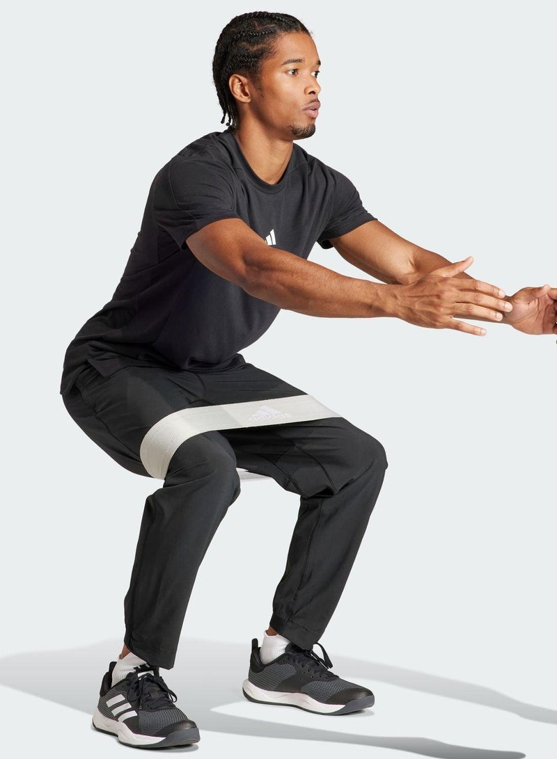 اديداس بنطلون رجالي أسود منسوج - Image 5