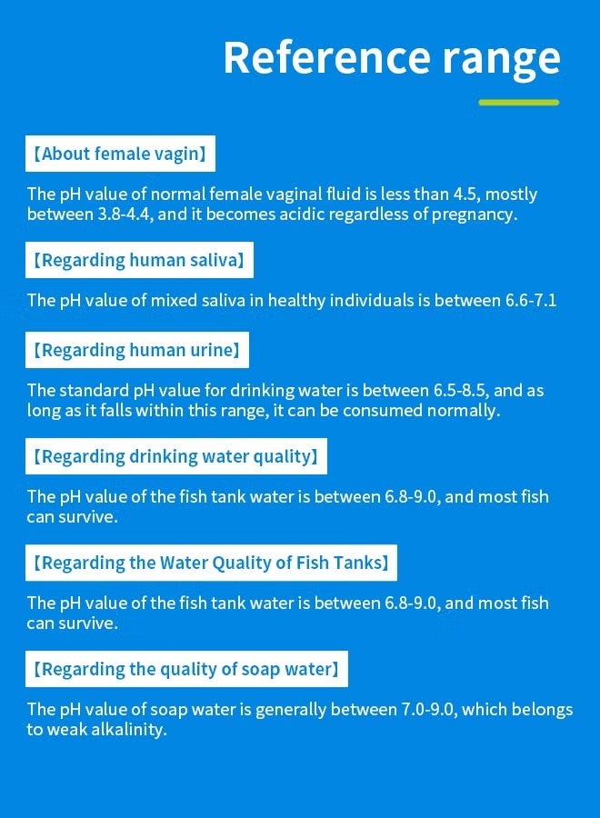 80 Strips Full Range pH Test Strips,Universal Litmus Paper for Water, Saliva, Urine and Soil - Image 5