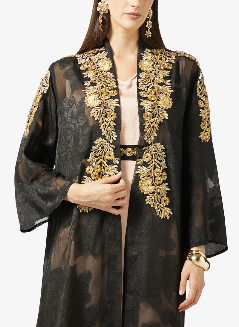 خزانة عباءة مطرزة - Image 3