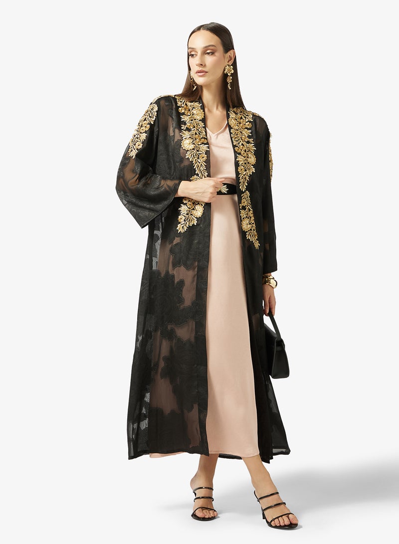 خزانة عباءة مطرزة - Image 5