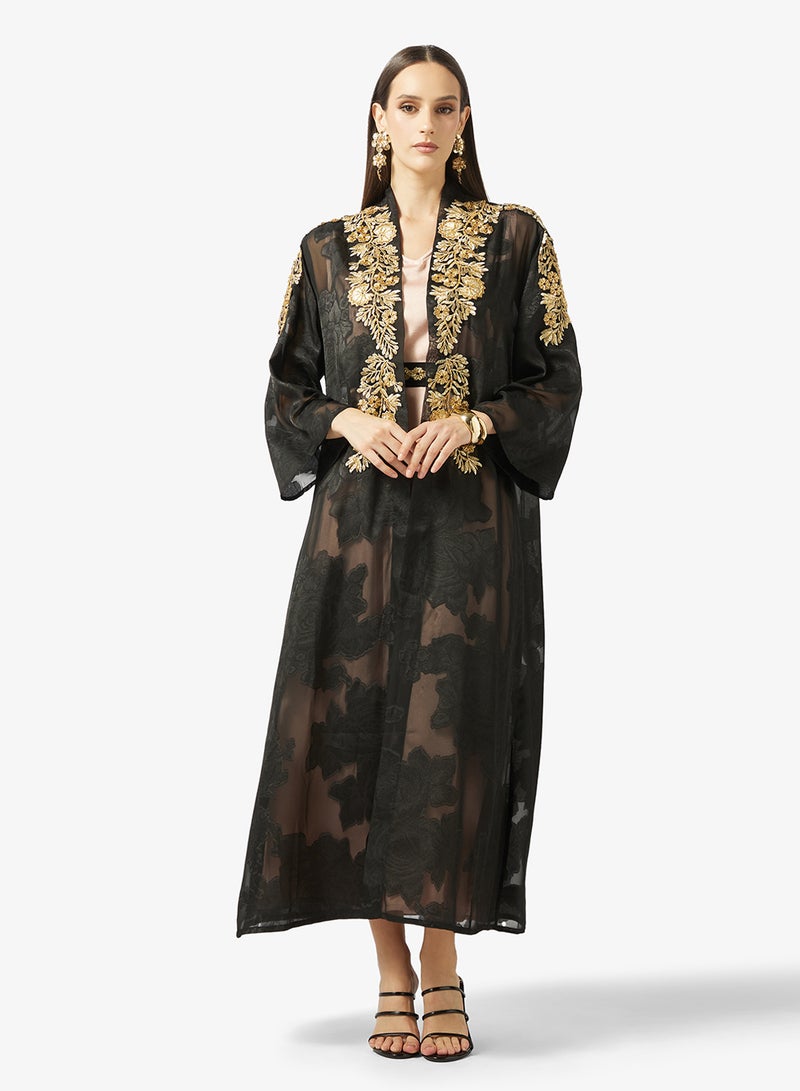 خزانة عباءة مطرزة - Image 1