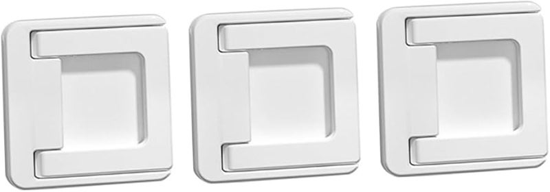 3Pcs Black Sliding Door Lock Safety Locks for Windows and Doors Home Security for Pets - Image 1