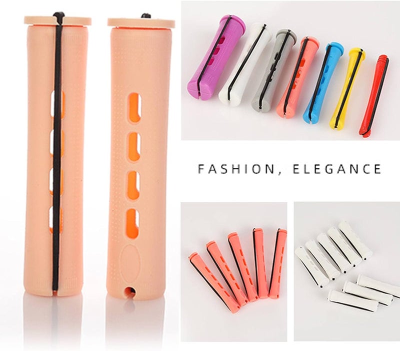 كلاراكو بكرات تجعيد الشعر الباردة، مناسبة للشعر الطويل والقصير، بأحجام صغيرة ومتوسطة وكبيرة، بكرات طبيعية بدون حرارة، عبوة واحدة، أدوات تصفيف الشعر للنساء، 12 قطعة، 3.5 سم - Image 3