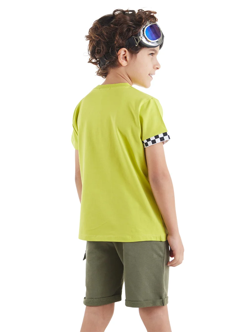 MSHB&G Moto Tour Boy T-shirt&Shorts Set