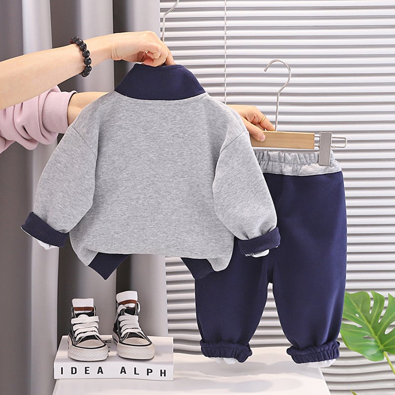 ChicPoint 2 Pcs 2-5years Boys Pants Suit - Image 2