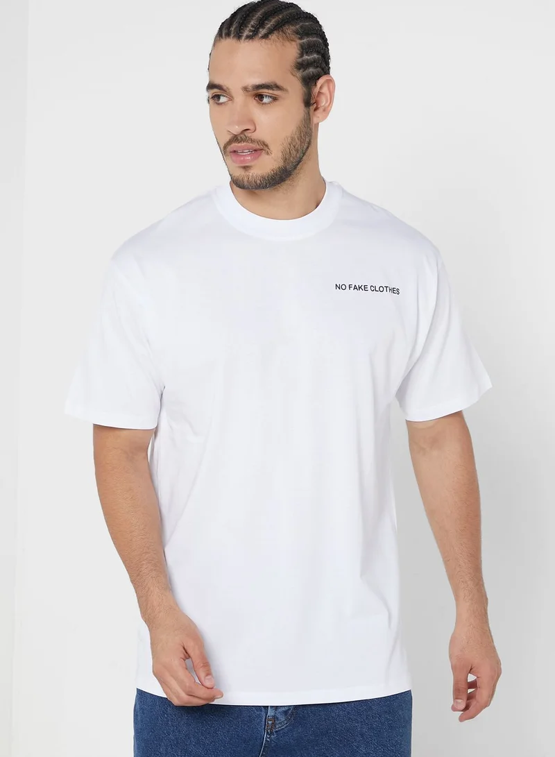 copyright No Fake Clothes T-Shirt