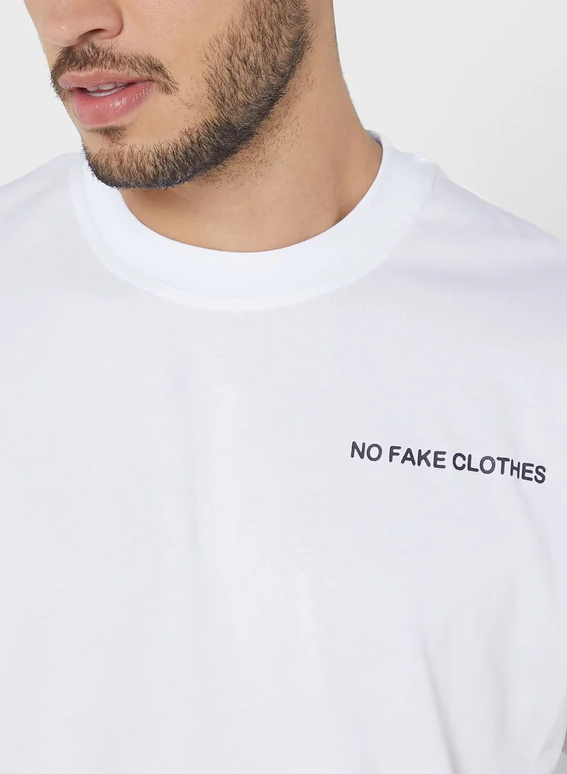 copyright No Fake Clothes T-Shirt