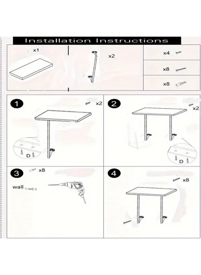حامل مناشف معلق مع رف خشبي باللونين الأسود والخشبي للحمام - Image 4
