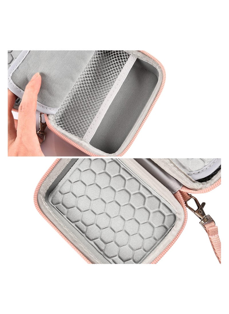 XICEN Digital Camera Case,Portable Mini Camera Box Compatible with Nsoela,CAMKORY,STUOGYUM,Zostuic,VAHOIALD,Kodak Pixpro(pink)  - Image 5