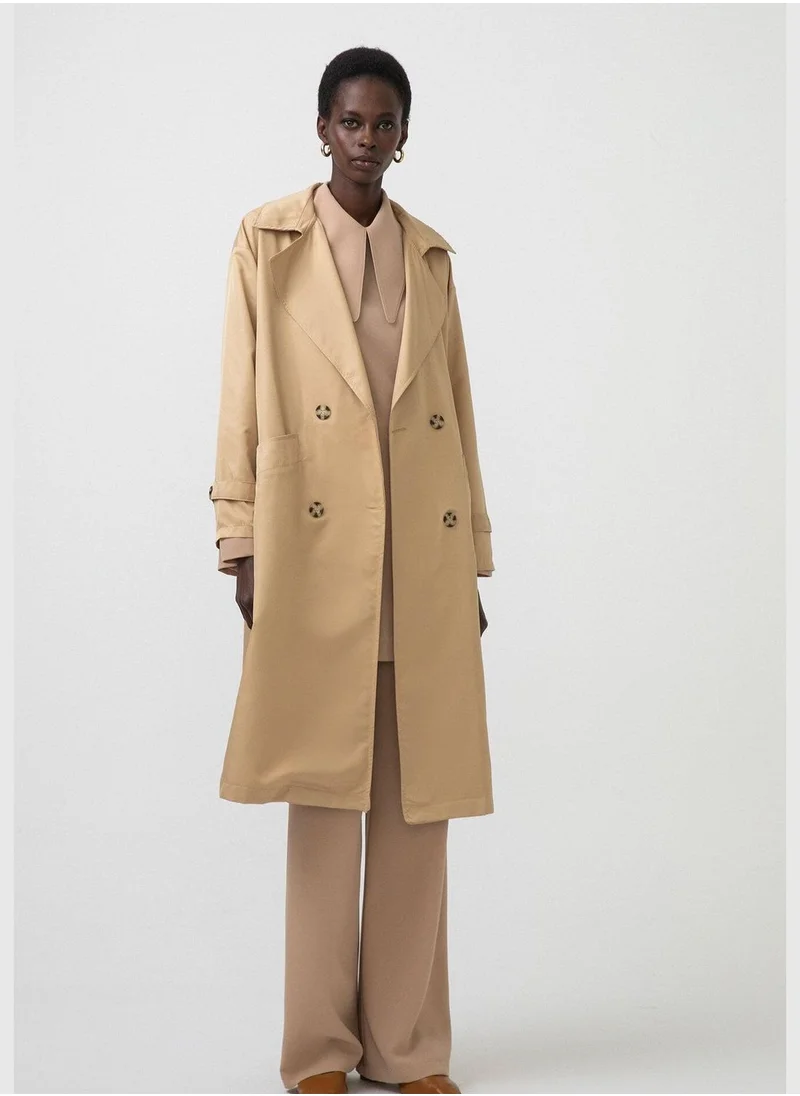تاتشي DOUBLE BREASTED RELAX RAINCOAT