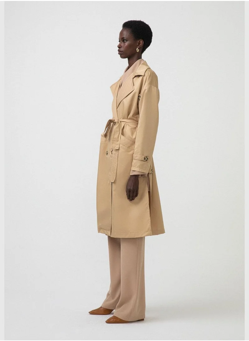 تاتشي DOUBLE BREASTED RELAX RAINCOAT