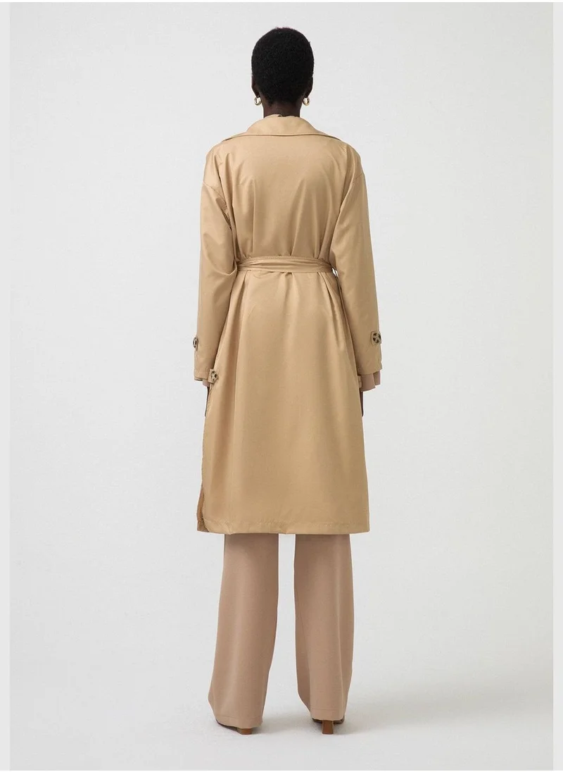 تاتشي DOUBLE BREASTED RELAX RAINCOAT