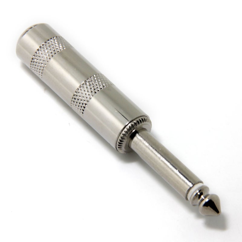 Ancable 10-Pack Audio 1/4" Plugs TS Jumbo Plugs Solder Type for Guitar, Instrument, Speaker/Microphone/Patch Cables - 6.35mm Male 1/4 Inch Phone Plug - Image 4