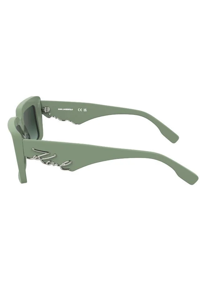 كارل لاغرفيلد نظارة شمسية بإطار مستطيل