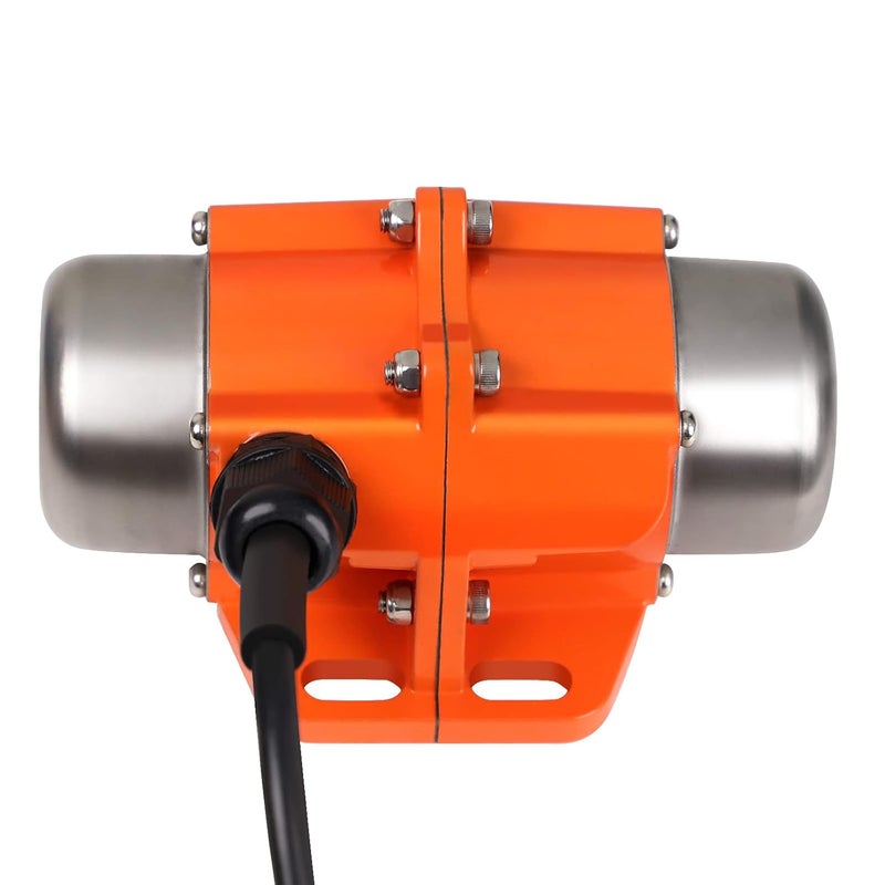 TOAUTO Concrete Vibrator Vibration Motor 60W Single Phase AC 110V 3600rpm Aluminum Alloy Case Vibrating Motor for Shaker Table - Image 1