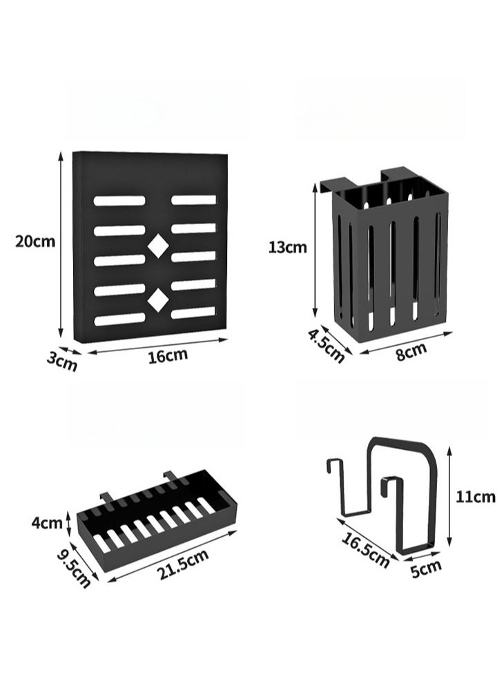 Generic - The Sink Dish Drainer Drying Rack,2 Tier Dish Drying Rack for Kitchen Counter, Large Dish Drying Rack with Flip Door, Over Sink Dish Drying Rack for Family Use,Dust-Proof,85cm - Image 1