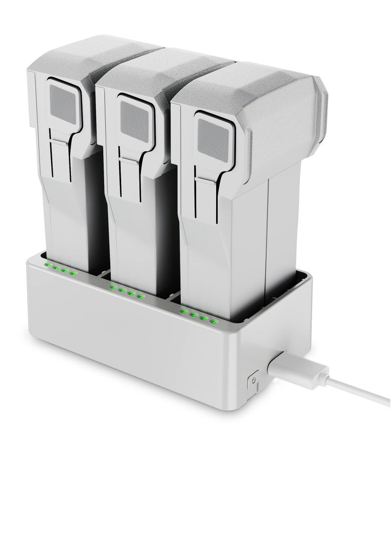 SYOSI Battery Charging Hub for DJI Mini 3 Pro/Mini 3, Mini 3 Pro Two-Way Charging Hub for DJI Mini 3 Pro/Mini 3 Drone Accessory, Charge 3 Batteries  - Image 1