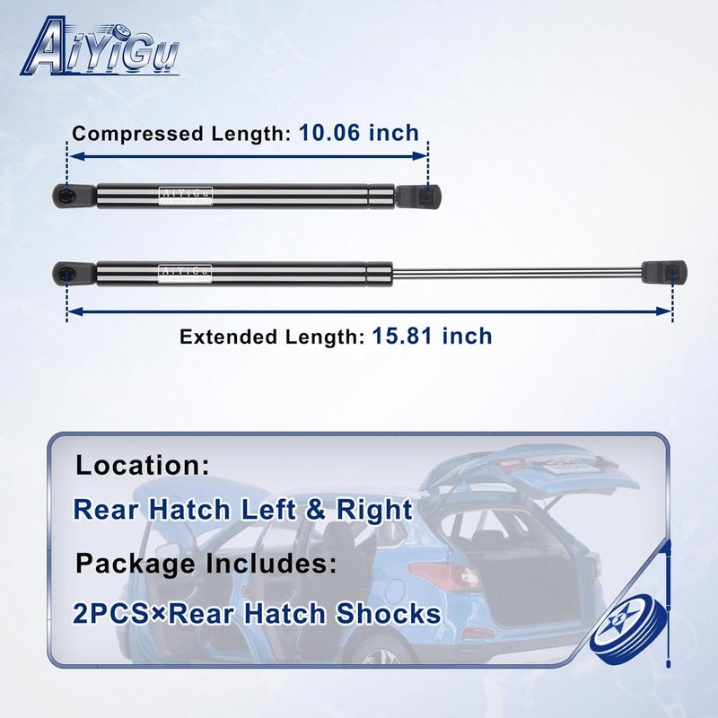 AiYiGu 6734 Rear Hatch Struts for Hyundai Veloster - Image 2