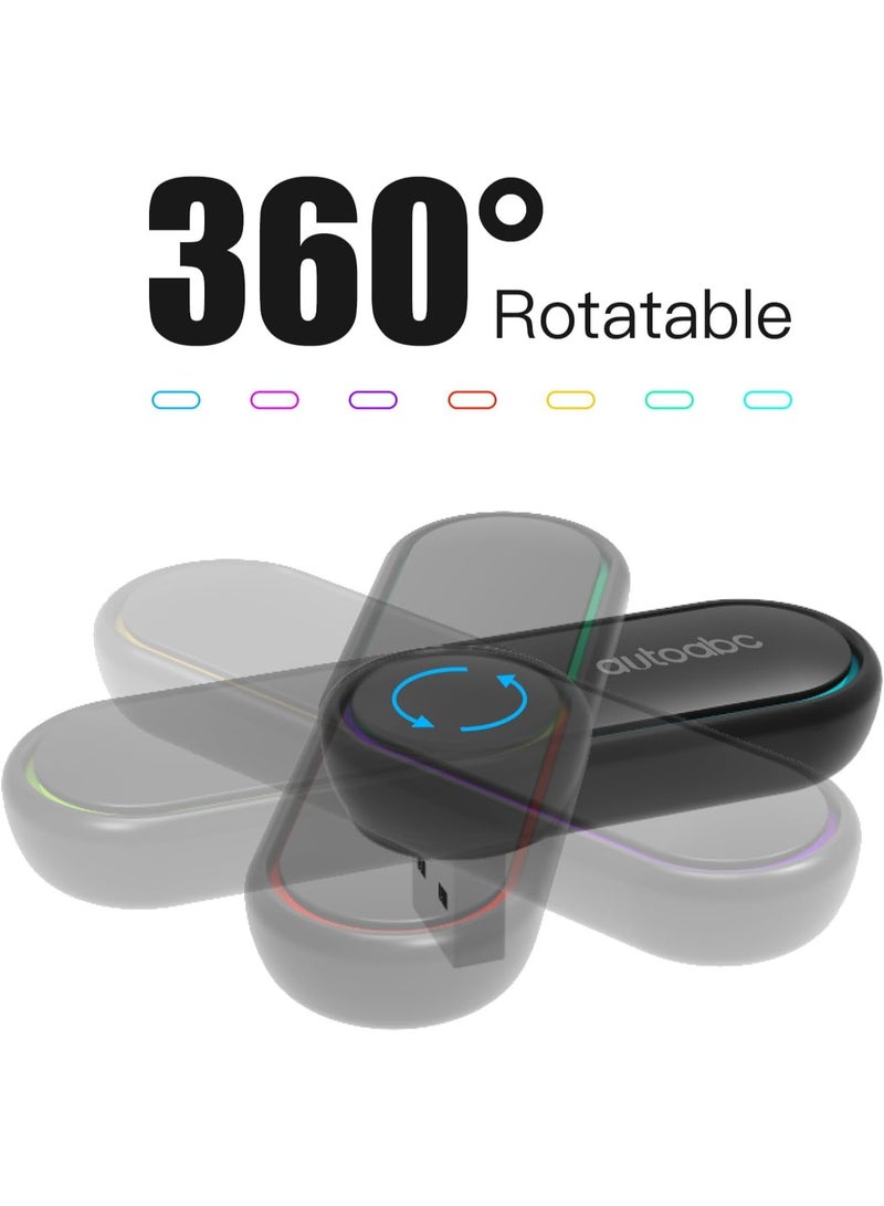 Vierex 2-in-1 Wireless CarPlay & Android Auto Adapter | Plug & Play USB Dongle | Convert Wired to Wireless | Retain OEM Functions | 360° Rotating Mini Design | Compatible with 800+ Car Models (2016+) - Image 2