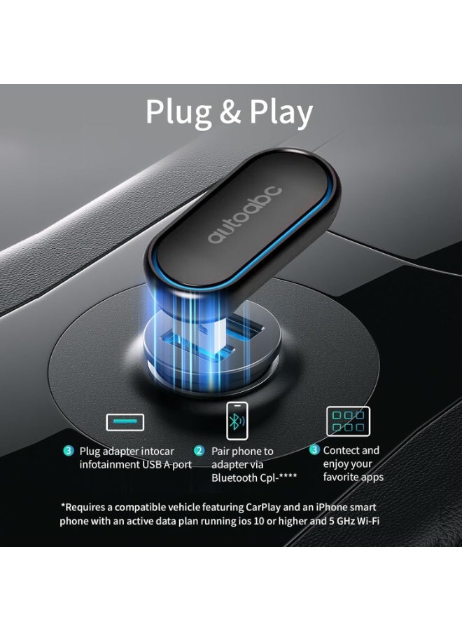 Vierex 2-in-1 Wireless CarPlay & Android Auto Adapter | Plug & Play USB Dongle | Convert Wired to Wireless | Retain OEM Functions | 360° Rotating Mini Design | Compatible with 800+ Car Models (2016+) - Image 5