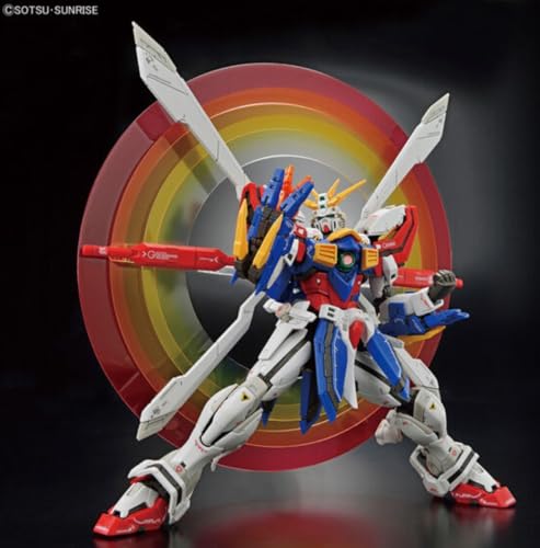 BANDAI SPIRITS Bandai Hobby - Mobile Fighter G Gundam - #37 God Gundam, Bandai Spirits RG 1/144 Model Kit - Image 3