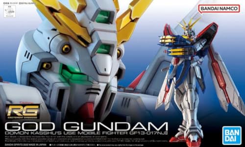 BANDAI SPIRITS Bandai Hobby - Mobile Fighter G Gundam - #37 God Gundam, Bandai Spirits RG 1/144 Model Kit - Image 5