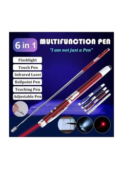 4-Pieces Remote RED Laser Stylus Pen,Powerful Laser Pointer Writing Pen,Flexible Teaching Pen