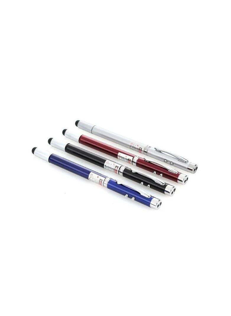 Generic - 4-Pieces Remote RED Laser Stylus Pen,Powerful Laser Pointer Writing Pen,Flexible Teaching Pen - Image 1