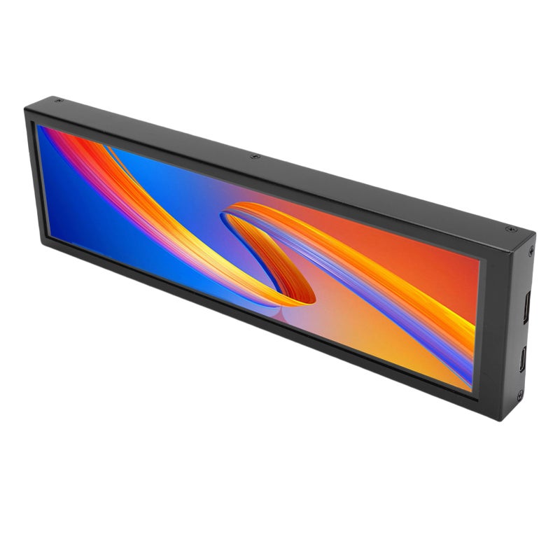 8.8 Inch PC Temperature Display 1920x480 Computer Temp Display 178 Degree Wide View Dynamic Theme Support Standard Version - Image 5
