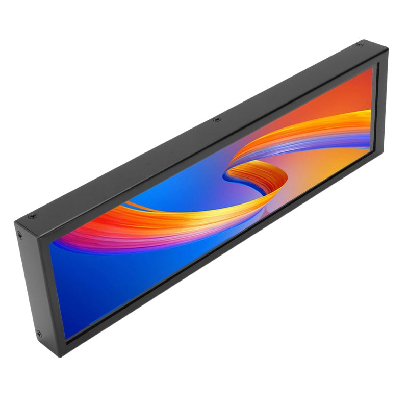 8.8 Inch PC Temperature Display 1920x480 Computer Temp Display 178 Degree Wide View Dynamic Theme Support Standard Version - Image 3