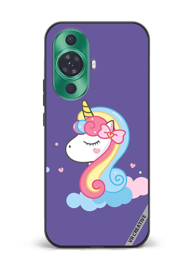 VR CREATIVE Protective Case Cover For Huawei nova 11 Unicorn Design Multicolour - Image 1