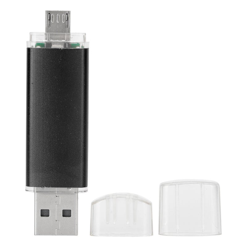 مُحفظة بيانات USB OTG 2 في 1 - مُحفظة ذاكرة ميكرو ذراعية - أقراص U هاتفية - إمدادات تخزين 64 جيجابايت - Image 3
