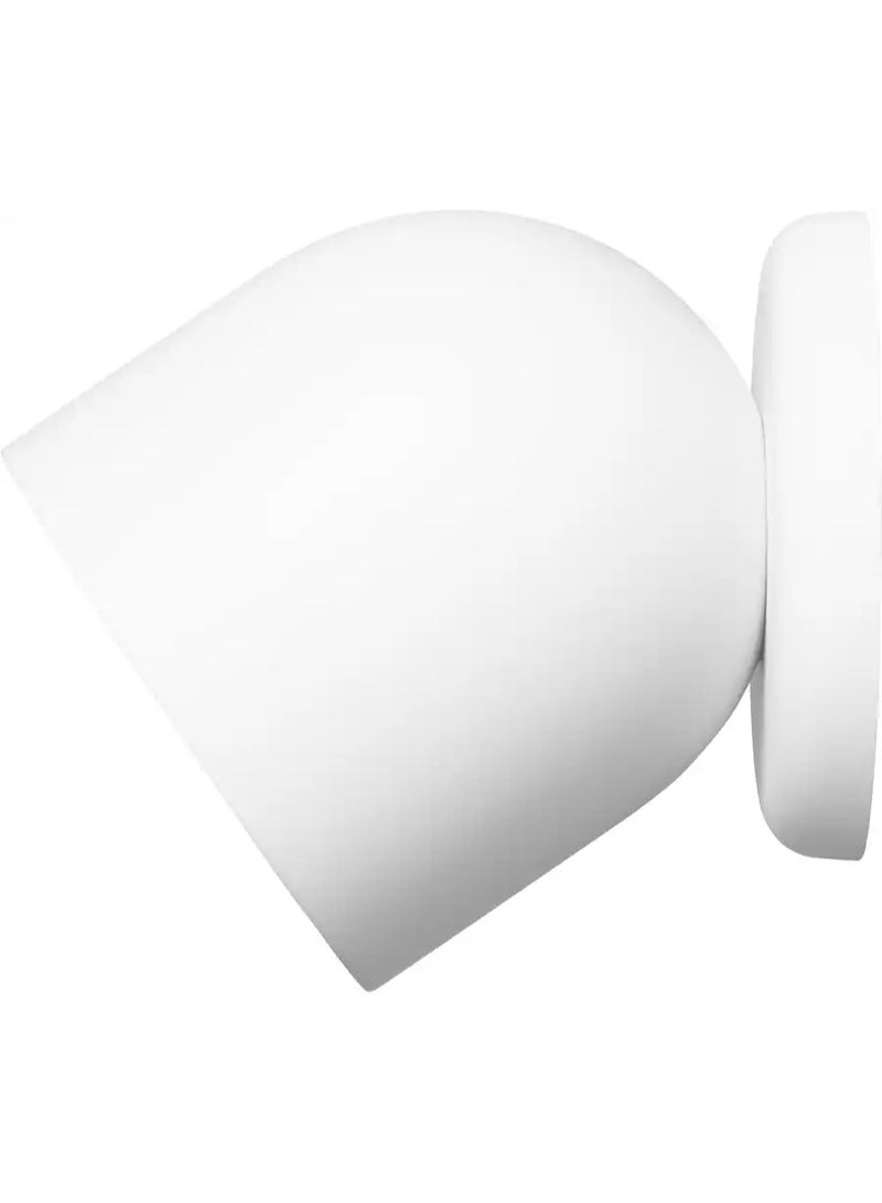 Google - Nest Cam 2 Pack Indoor/Outdoor Wire Free Security Cameras - Snow - Image 3